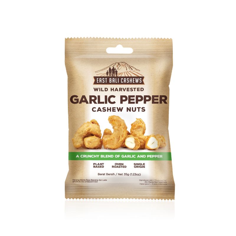 Garlic Pepper Cashews Nuts