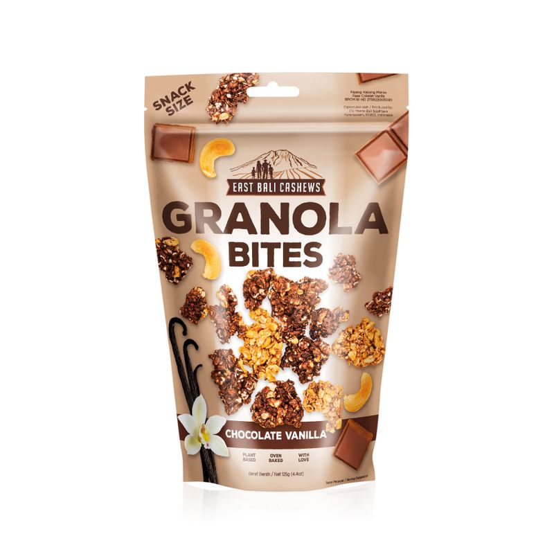 Granola Bites Chocolat Vanille 